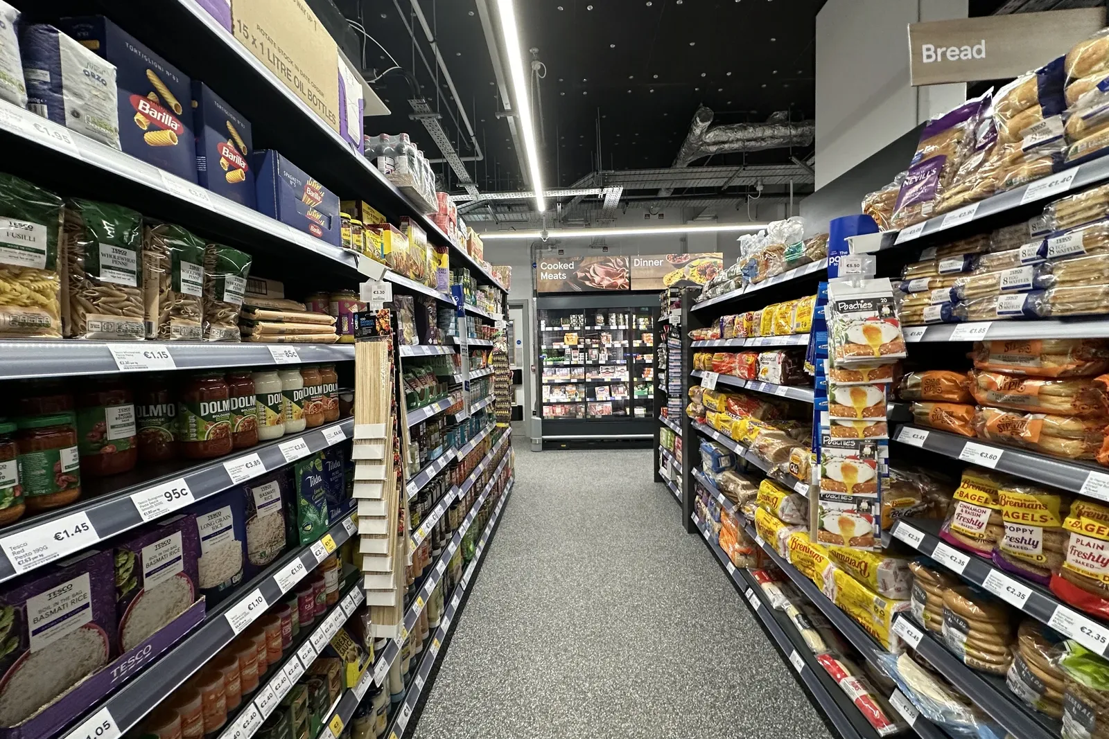 Supermarché à Dublin, photo 3 sur 4