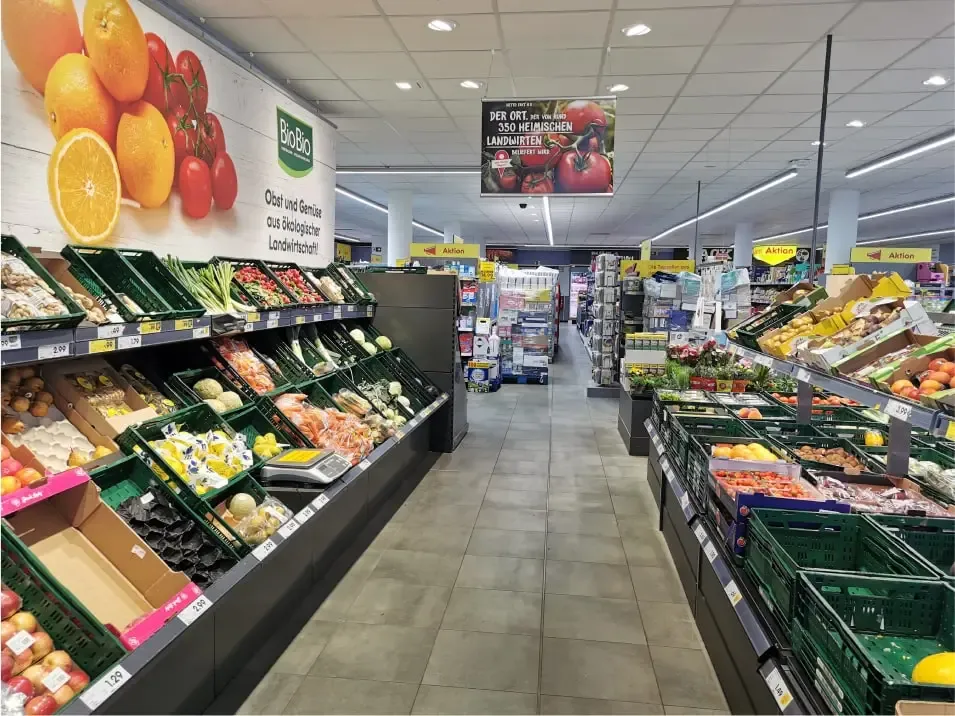 Supermarché à Leverkusen, photo 2 sur 4